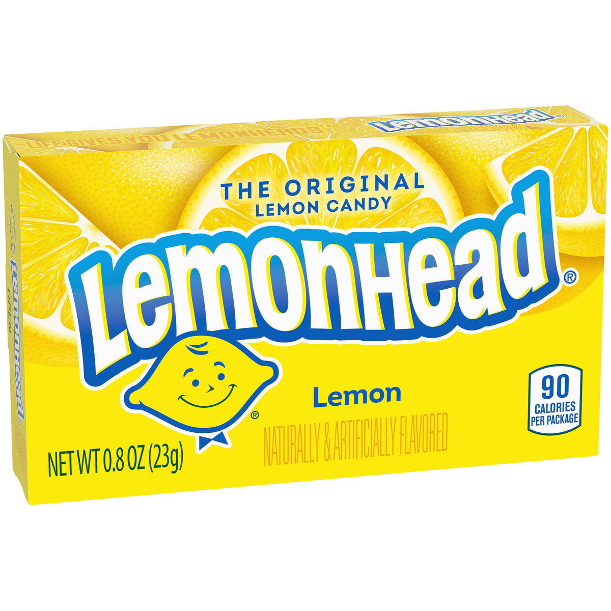 Lemonhead Original 0.8oz 24ct - candynow.ca