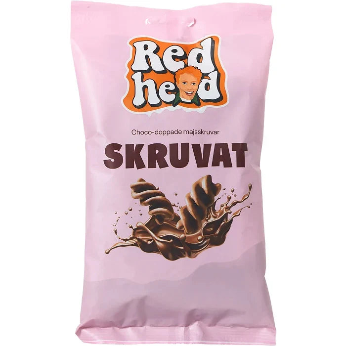 Redhead Skruvat Chocolate Twist 100g (Sweden)