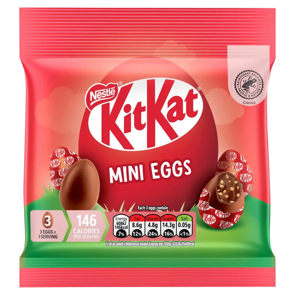 KitKat Mini Eggs Milk Chocolate Sharing Bag 81g (UK)