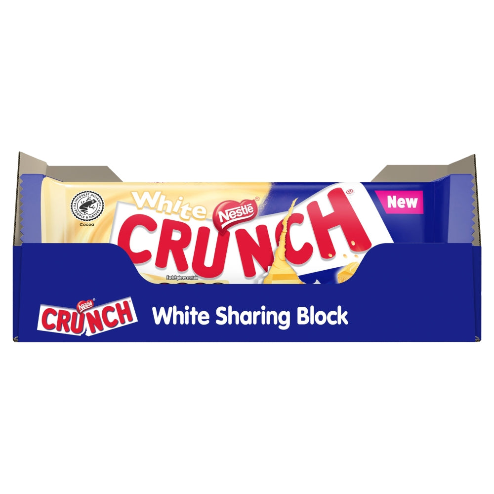 Crunch White Chocolate Sharing Bar 100g (UK)