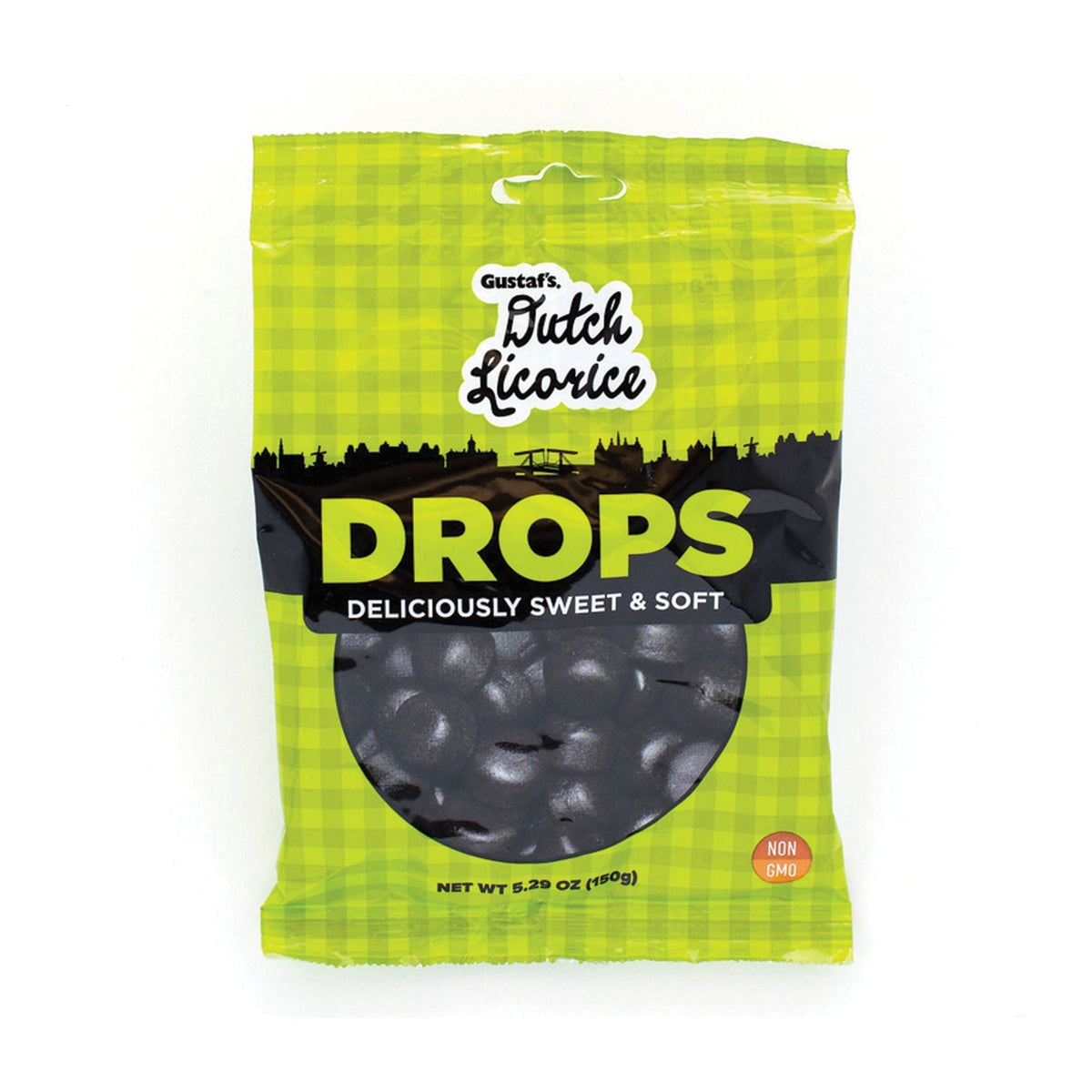 Gustaf's Dutch Licorice Soft Drops 5.29oz 12ct - candynow.ca