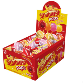 Starburst Pops Box 0.85oz 72ct - candynow.ca