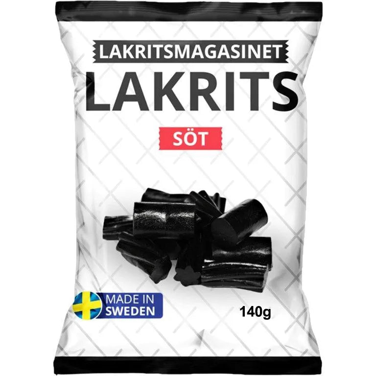Lakritsmagasinet Sweet Licorice 140g (Sweden)