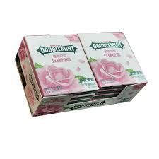 Doublemint Chewing Gum Rose & Peppermint 32g 10ct (China) - candynow.ca