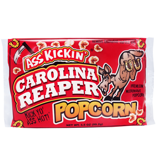 Ass Kickin' Carolina Reaper Microwave Popcorn