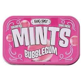 Big Sky Mints Sugar Free Bubble Gum Flavor 6ct - candynow.ca