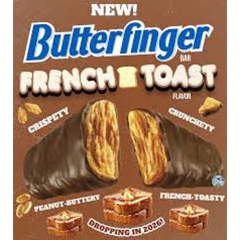 Butterfinger French Toast Single Size 1.9oz 18ct - candynow.ca