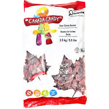 Canada Candy Co Sour Cherry Bombs (Slices) 2.5kg (Canada)