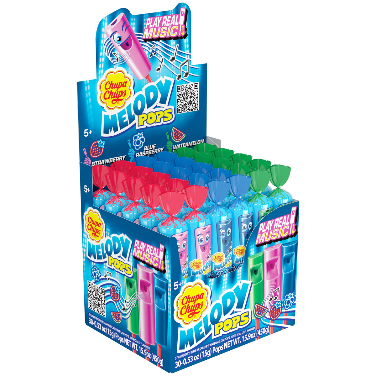 Chupa Chups Melody Pops 3 Flavors