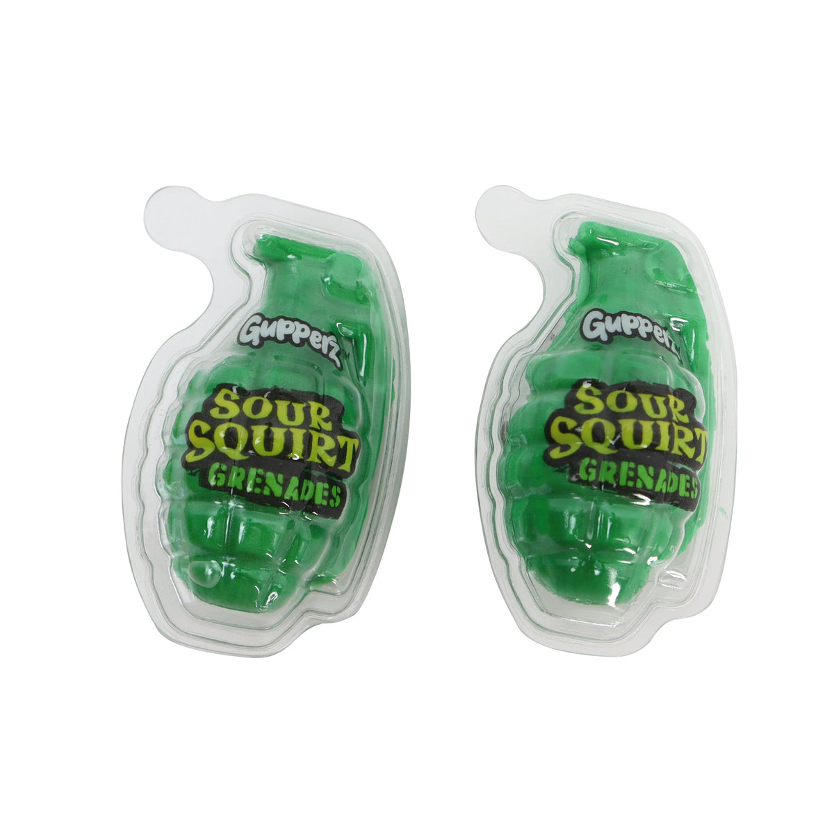 Gupperz Gummy Liquid Filled Popperz - Sour Squirt Grenade 2.54oz