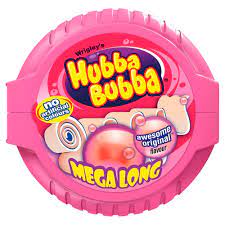 Hubba Bubba Fancy Fruit Bubblegum Mega Long Tape 56g (UK)