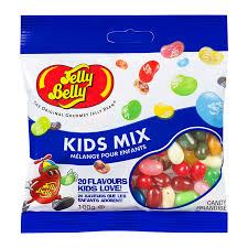 Jelly Belly Kids Mix Peg Bag 100g (Canada)