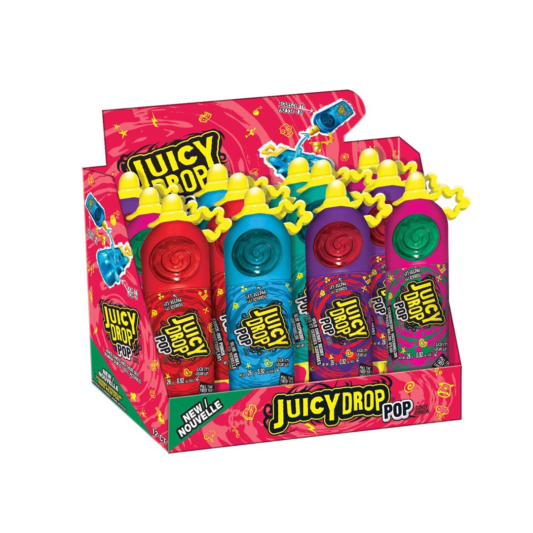 Juicy Drop Pop 12ct - candynow.ca
