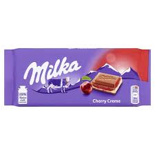 Milka Cherry Cream 100g 22ct (Europe) - candynow.ca