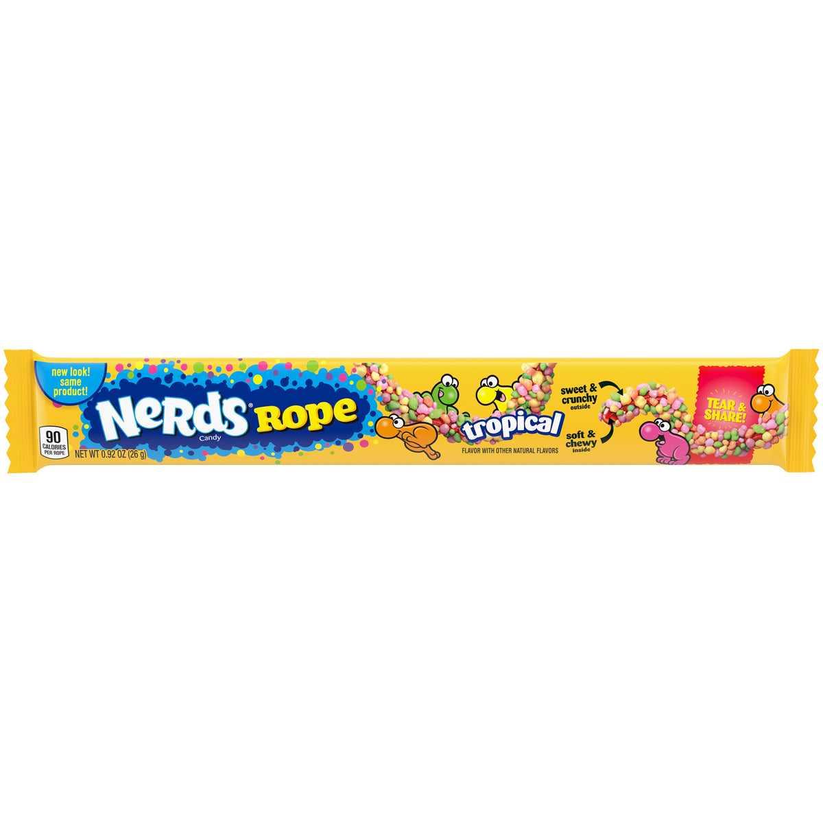 Nerds Rope Tropical 24ct - candynow.ca