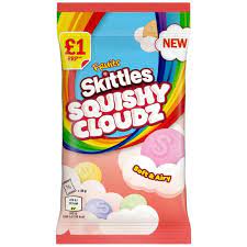 Skittles Squishy Cloudz Fruit 70g 14ct (UK) - candynow.ca