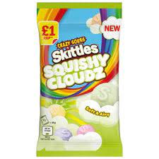 Skittles Squishy Cloudz Sours 70g 14ct (UK) - candynow.ca