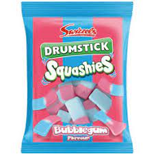 Swizzels Bubblegum Drumstick Squashies 120g (UK)