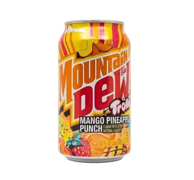 Mountain Dew Trolli Mango Pineapple Punch 12oz