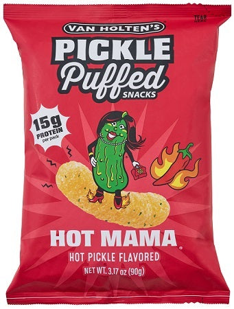 Van Holten's Pickle Puffs Hot Mama 3.17oz