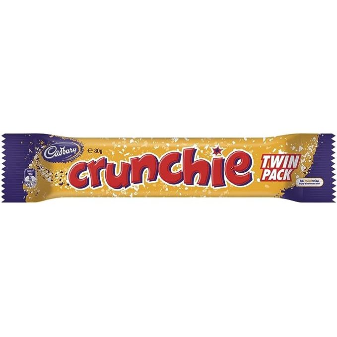 Cadbury Crunchie Twin Pack 80g 24ct (Australia) - candynow.ca