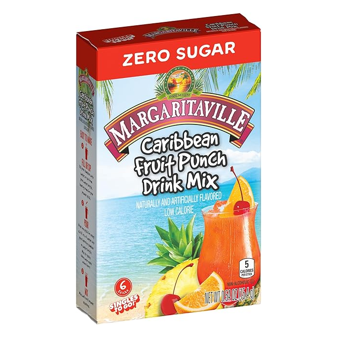 Margaritaville - Caribbean Fruit Singles To Go 0.70oz 12ct - candynow.ca