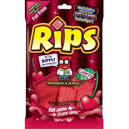 Rips Bites Cherry Bag 4oz