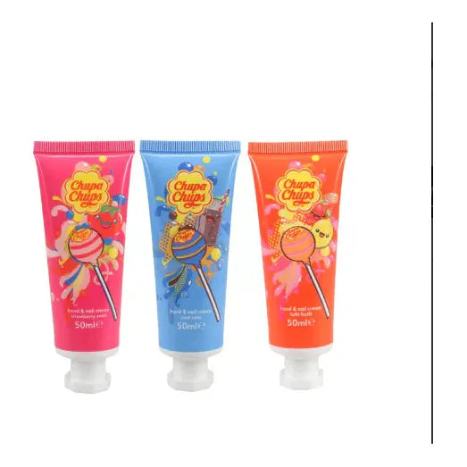Chupa Chups Hand Cream 3 Pack 3x50ml Cola-Strawberry-Tutti 50ml (Europe)