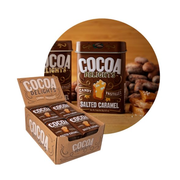 Cocoa Delights Salted Caramel 12ct - candynow.ca