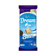 Cadbury Dream White Chocolate Oreo Block 170g (Australia)