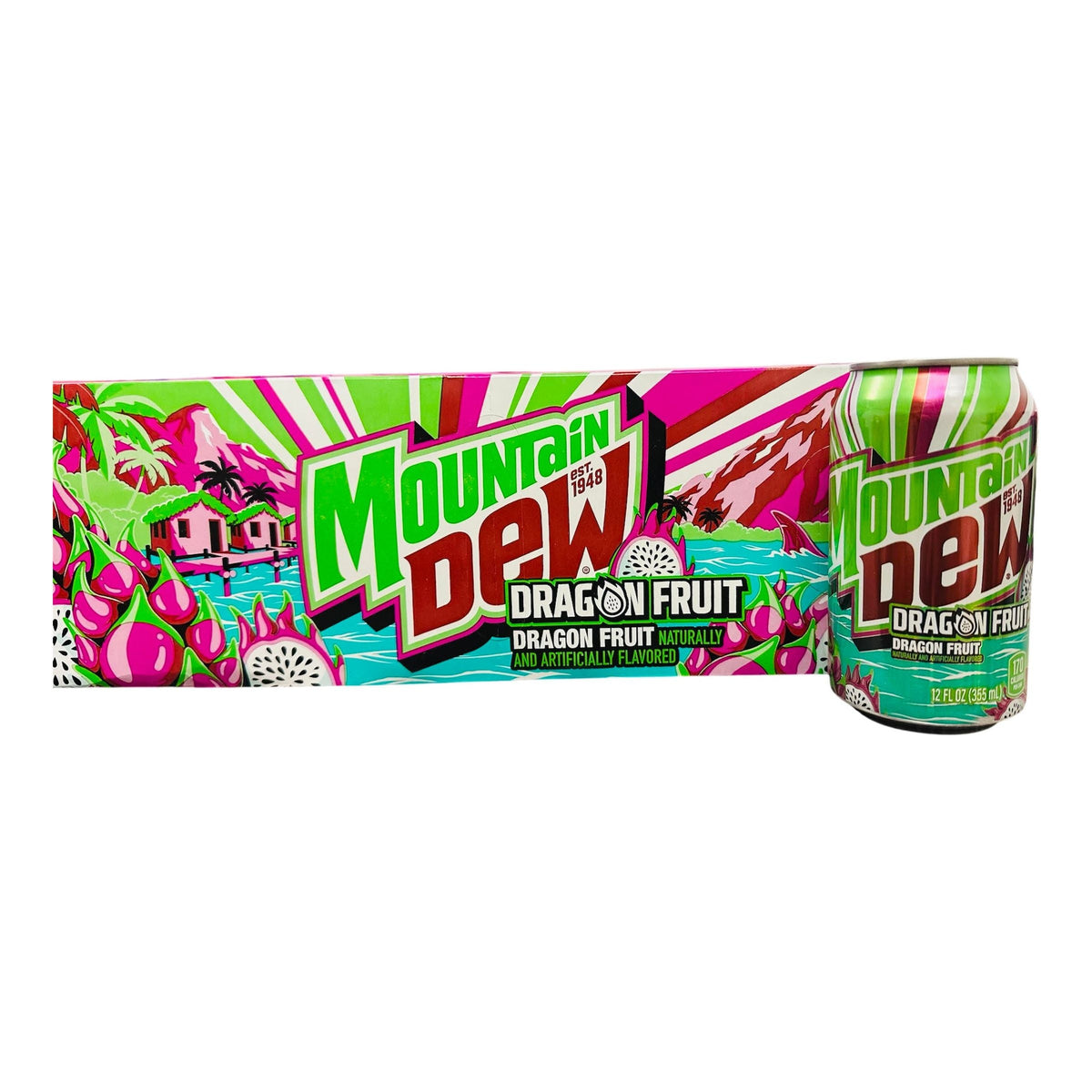 Mountain Dew Dragon Fruit 12oz