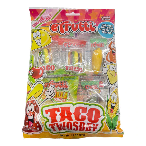 E-Frutti Gummi Taco Twosday Bag 2.7oz
