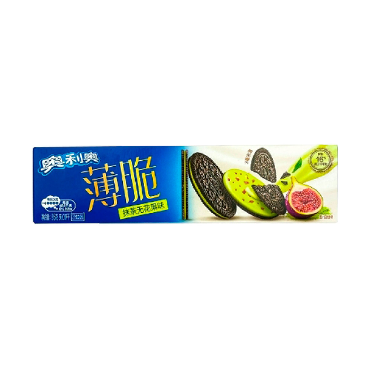 Oreo Sandwich Crispy Thin Matcha & Fig 95g 24ct (China) - candynow.ca