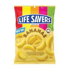 Life Savers Bananas 160g (Australia)