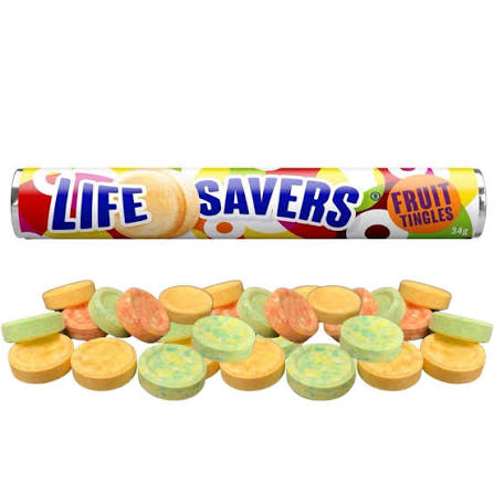 Life Savers Fruit Tingles 34g (Australia)