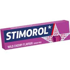 Stimorol Wild Cherry Chewing Gum 14g (Europe)