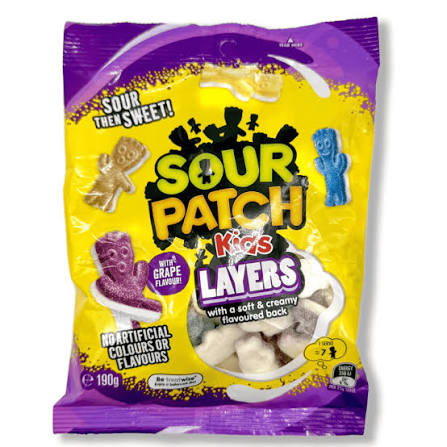 Sour Patch Kids Layers Mix 190g (Australia)