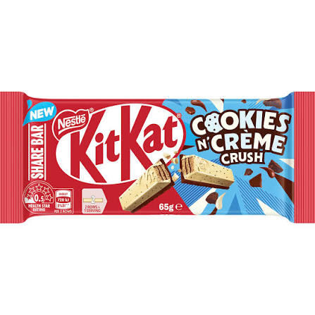 KitKat Cookies N Creme Crush 65g (Australia)
