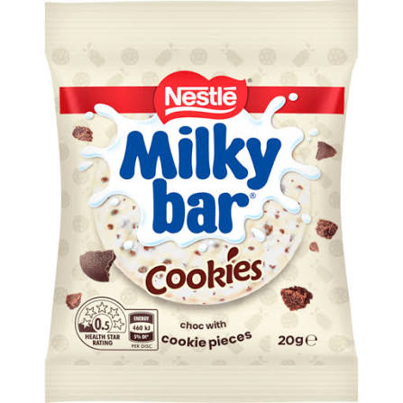 Nestle MilkyBar Cookies 20g (Australia)