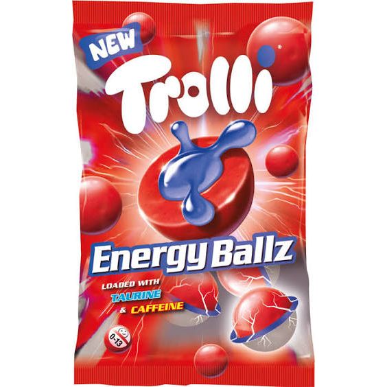 Trolli Energy Ballz Bags 75g (Europe)
