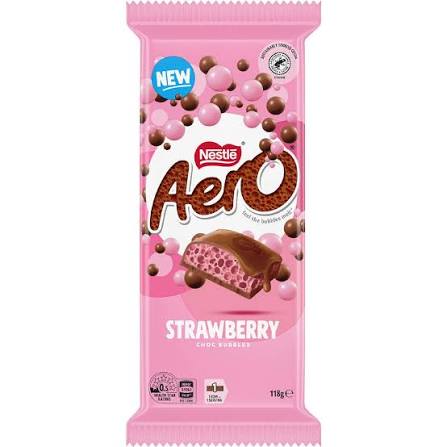 Aero Strawberry Block 118g (Australia)
