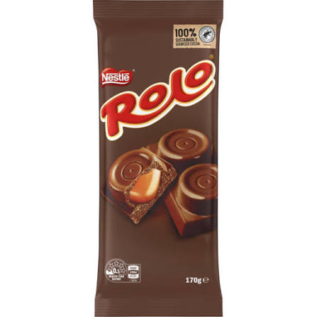 Nestle Rolo Chocolate Block 170g (Australia)