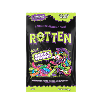 Rotten Sour Gummy Worms 5.3oz