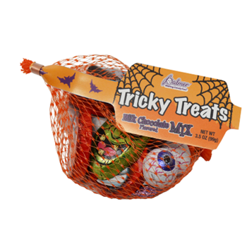 Palmer Halloween Mesh Bags Tricky Treats 3.5oz