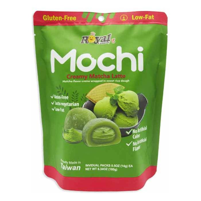 Royal Family Mochi Matcha Latte Peg Bag 6.34oz 12ct (Taiwan) - candynow.ca