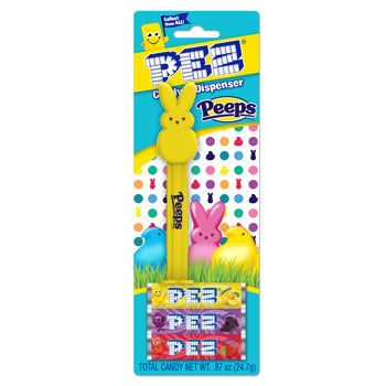 Pez Easter Peeps Bunnies & Chicks 0.87oz