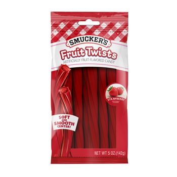 Smucker's Fruit Twist Strawberry Peg Bag 5oz
