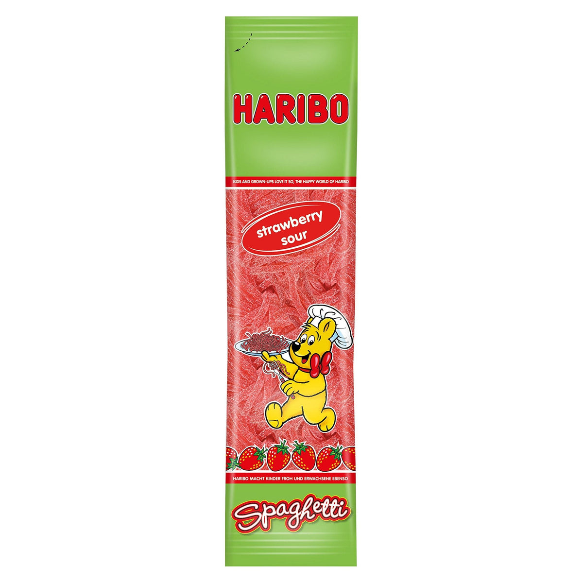 Haribo Veggie Spaghetti Strawberry 200g (Europe)