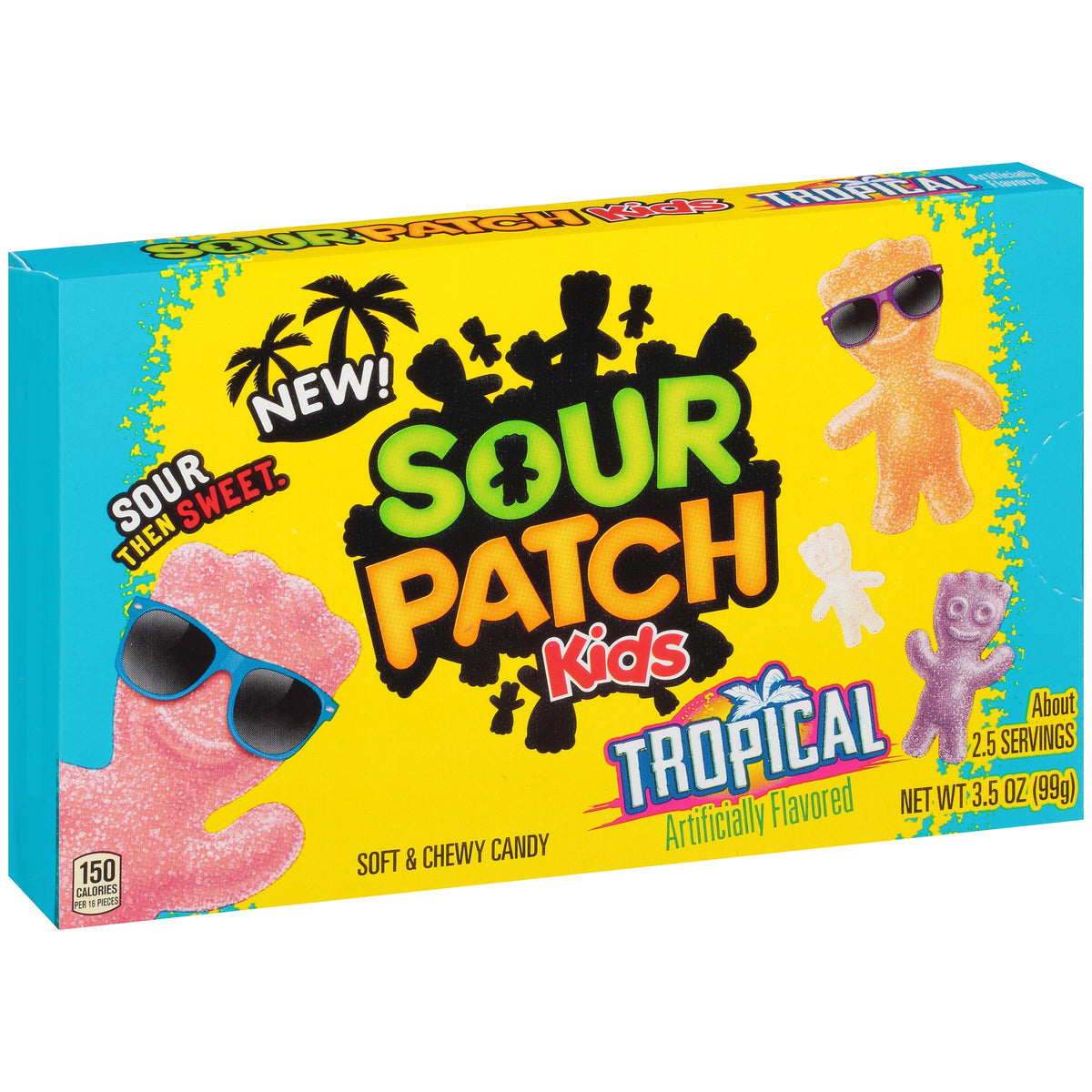 Sour Patch Tropical Theater Box 3.50oz 12ct - candynow.ca