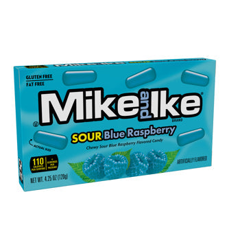 Mike & Ike Theater Box Sour Blue Raspberry 4.25oz